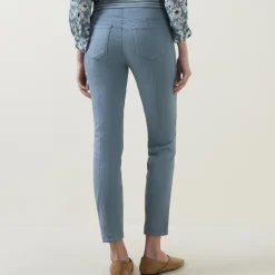 High-Stretch Straight Leg Jeans