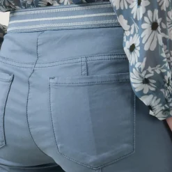 High-Stretch Straight Leg Jeans