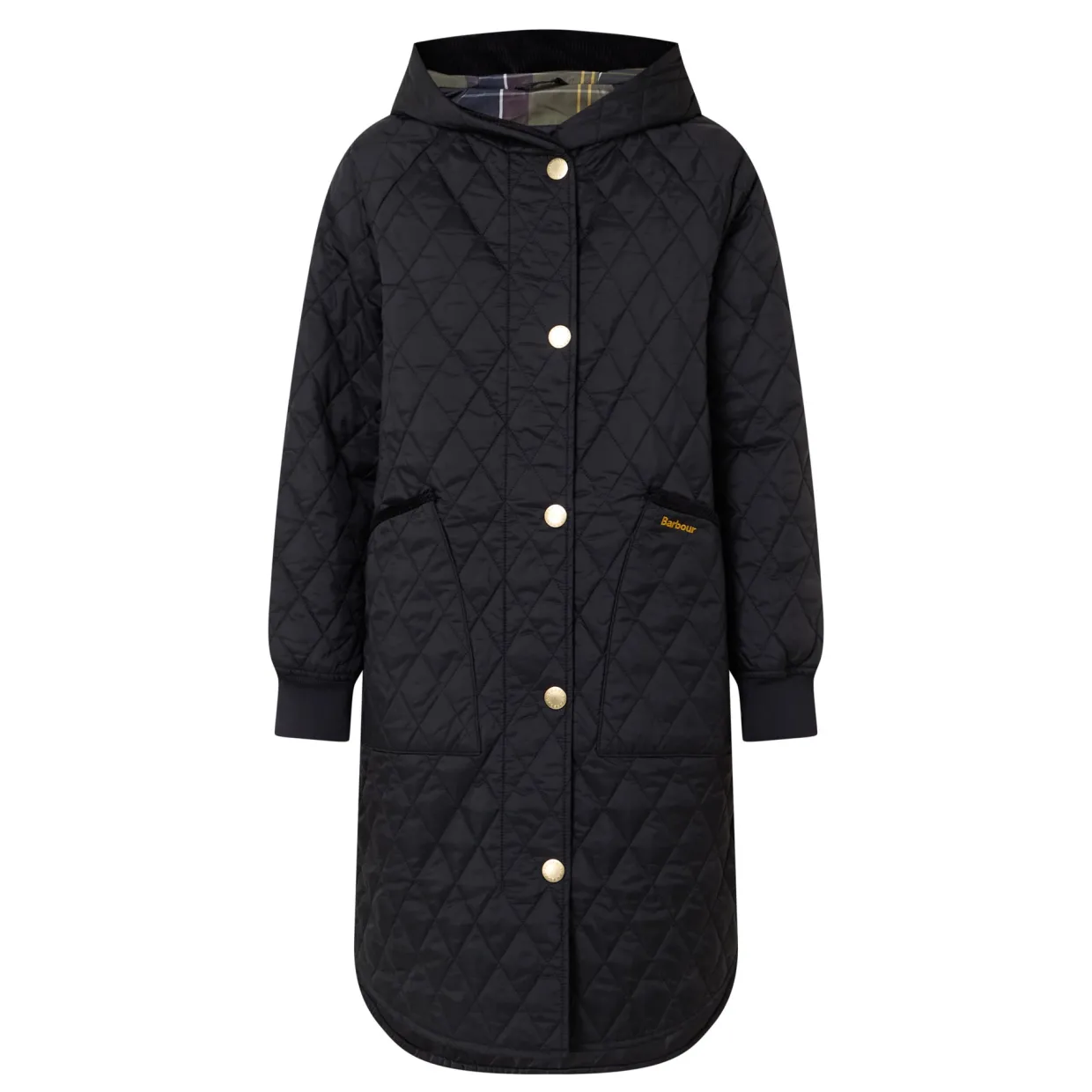 Hilary Quilted Long Jacket