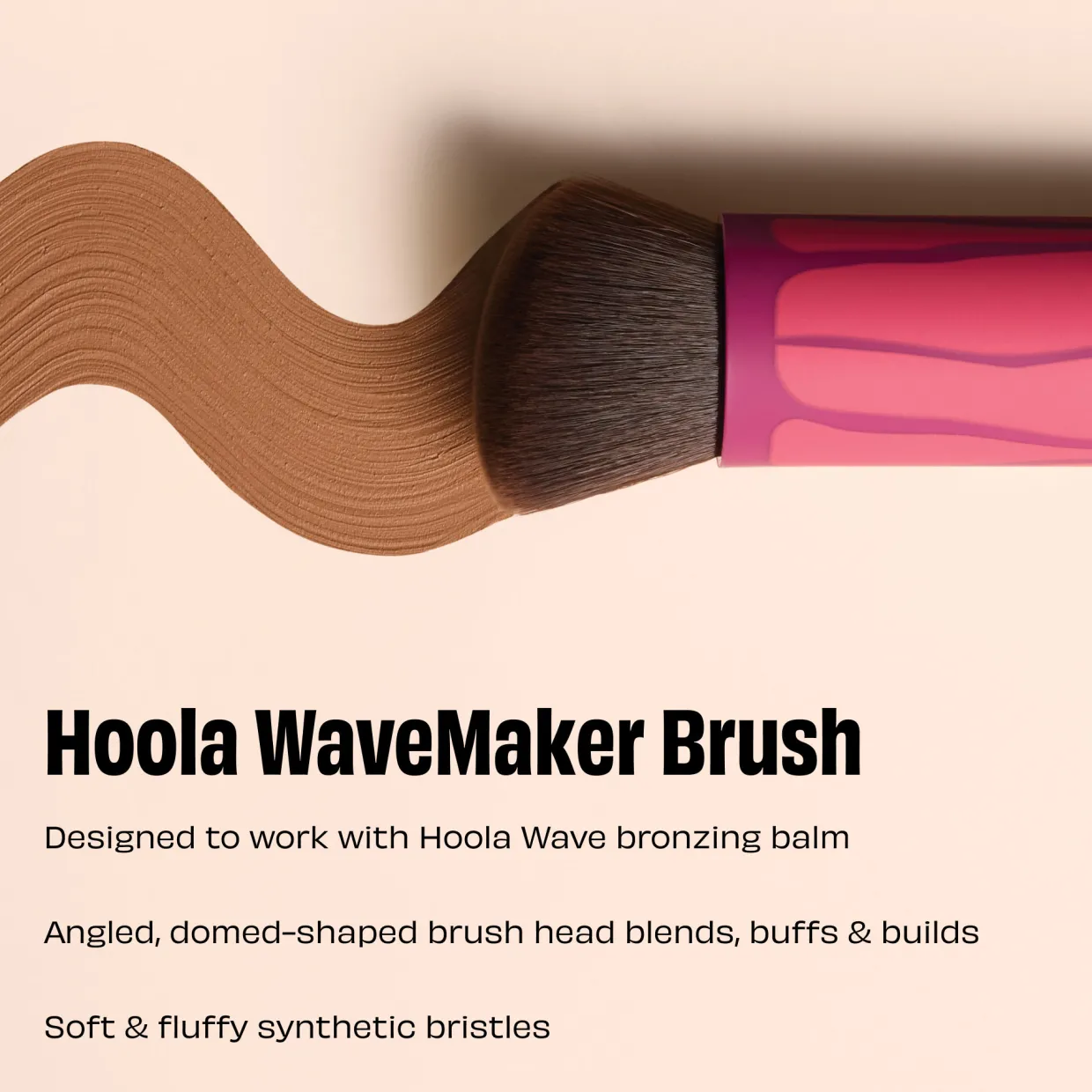 Hoola WaveMaker Cream Bronzer Brush