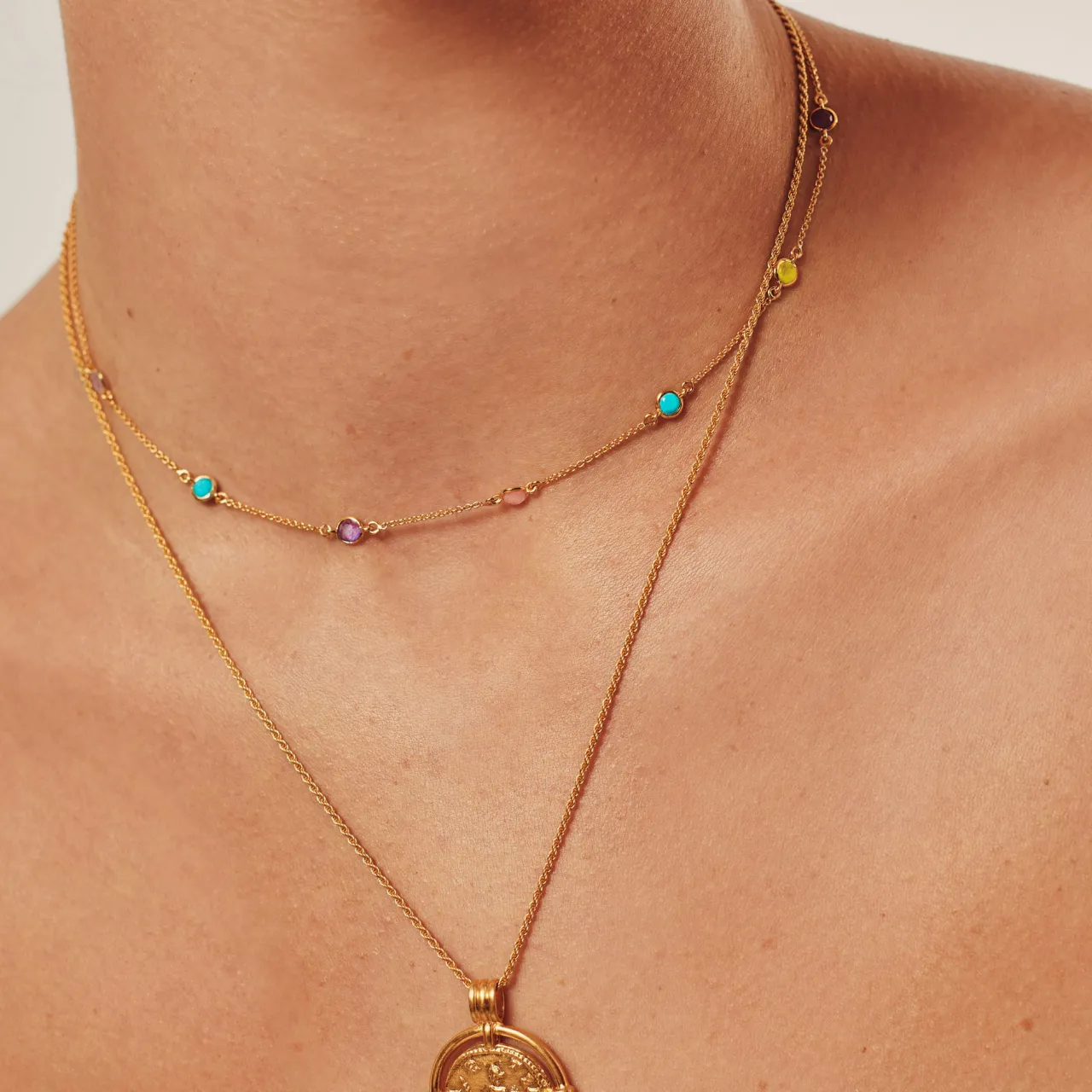 Online MISSOMA Hot Rox Multi Gemstone Choker