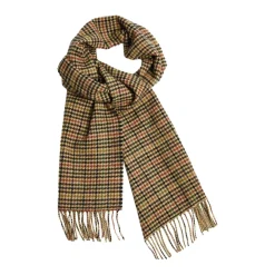 Houndstooth Lambswool Scarf