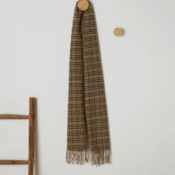 Houndstooth Lambswool Scarf