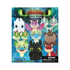 How to Train Your Dragon Assorted Figural Bag Clip