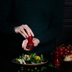 Discount COLE & MASON Hoxton Salt Mill Red Gloss 10.4cm