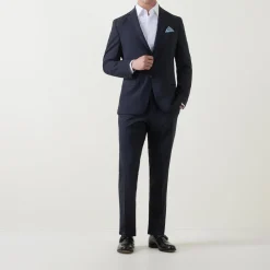 Huge Micro Pattern Two-Piece Suit