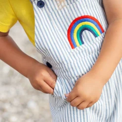 Hugh Striped Dungarees