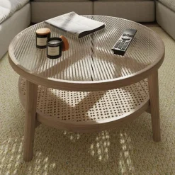 Hugo Rattan Coffee Table