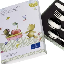Hungry as a Bear Children Cutlery Four-Piece Set