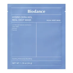 Clearance BIODANCE Hydro Cera-Nol Real Deep Mask 4 Pack