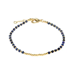 Ibiza Lapis Lazuli Beaded Bracelet