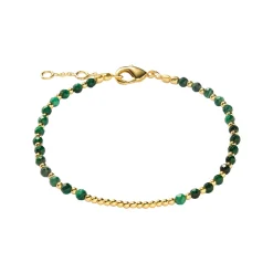New JUVI DESIGNS Ibiza Malachite Beaded Bracelet