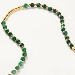 New JUVI DESIGNS Ibiza Malachite Beaded Bracelet