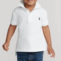 Iconic Pony Logo Mesh Polo Shirt 2-7 Years