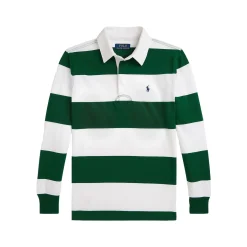 Iconic Pony Logo Striped Rugby Shirt 6-14 Years