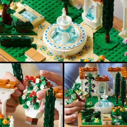 Hot LEGO Icons Fountain Garden