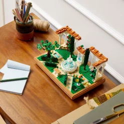 Hot LEGO Icons Fountain Garden