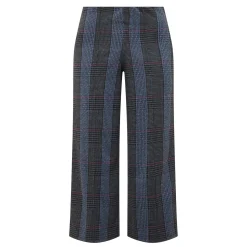 Fashion PART TWO Ilisan Check Print Cropped Trousers