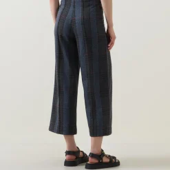 Fashion PART TWO Ilisan Check Print Cropped Trousers