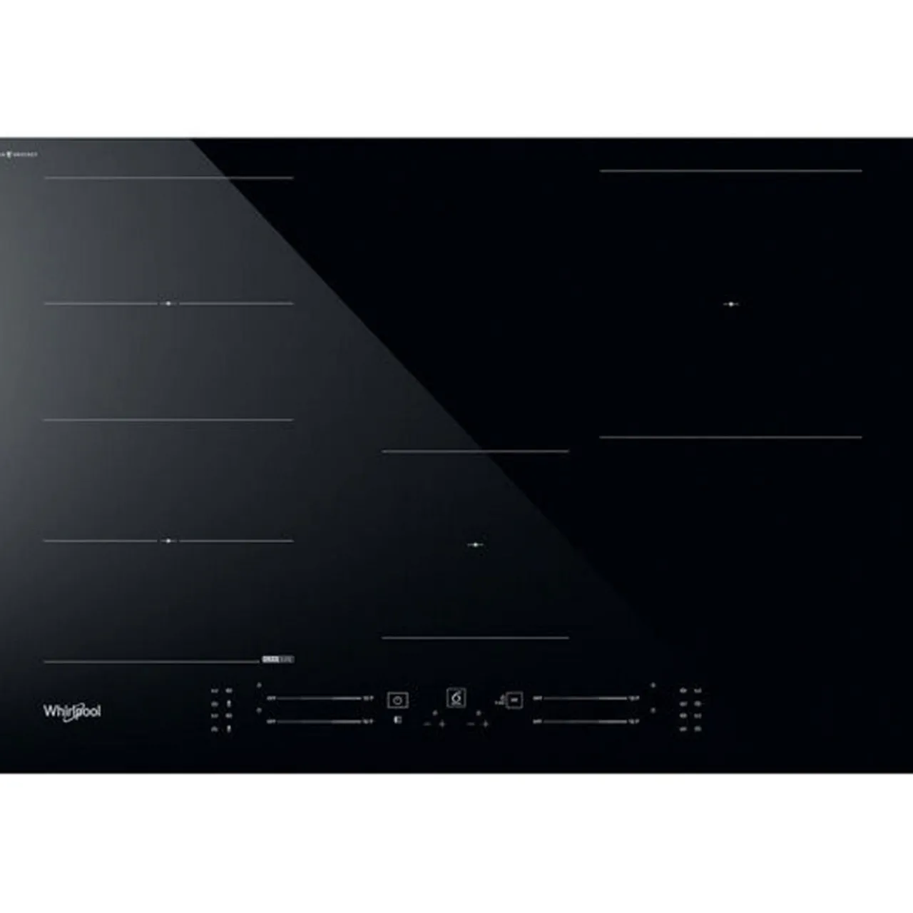 Outlet WHIRLPOOL Induction Black Glass-Ceramic Hob