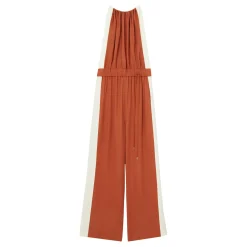Inez Side Stripe Drawstring Jumpsuit