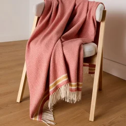 New FOXFORD Inishcrone Herringbone Throw
