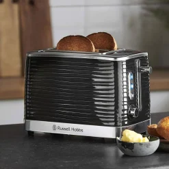 Sale RUSSELL HOBBS Inspire High Gloss Two Slice Toaster