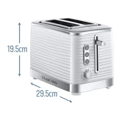 Inspire High Gloss Two Slice Toaster