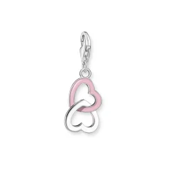 Intertwined Hearts Charm