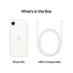 Fashion APPLE iPhone 16e 256GB White