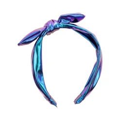 Iridescent Bow Headband