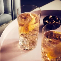 Irish Lace Hiball Pair