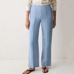 Irish Linen Palazzo Trousers