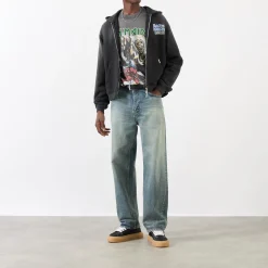 Iron Maiden Logo Zip Hoodie