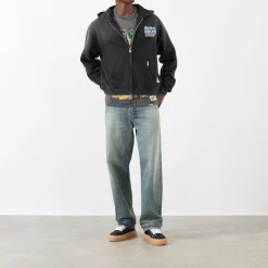 Iron Maiden Logo Zip Hoodie