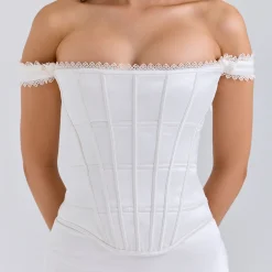 Best HOUSE OF CB Isis Satin Corset Dress