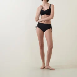 Ive Ruched Tie-Fastening Bikini Bottoms