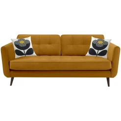 Hot ORLA KIELY Ivy Large Sofa Glyde Ochre