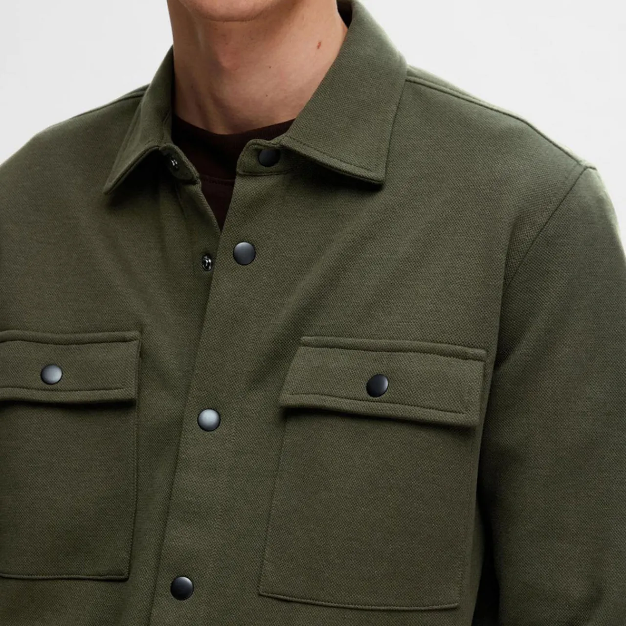 Discount SELECTED HOMME Jackie Button-Down Overshirt