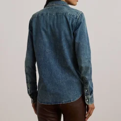 Jamelko Logo Denim Shirt