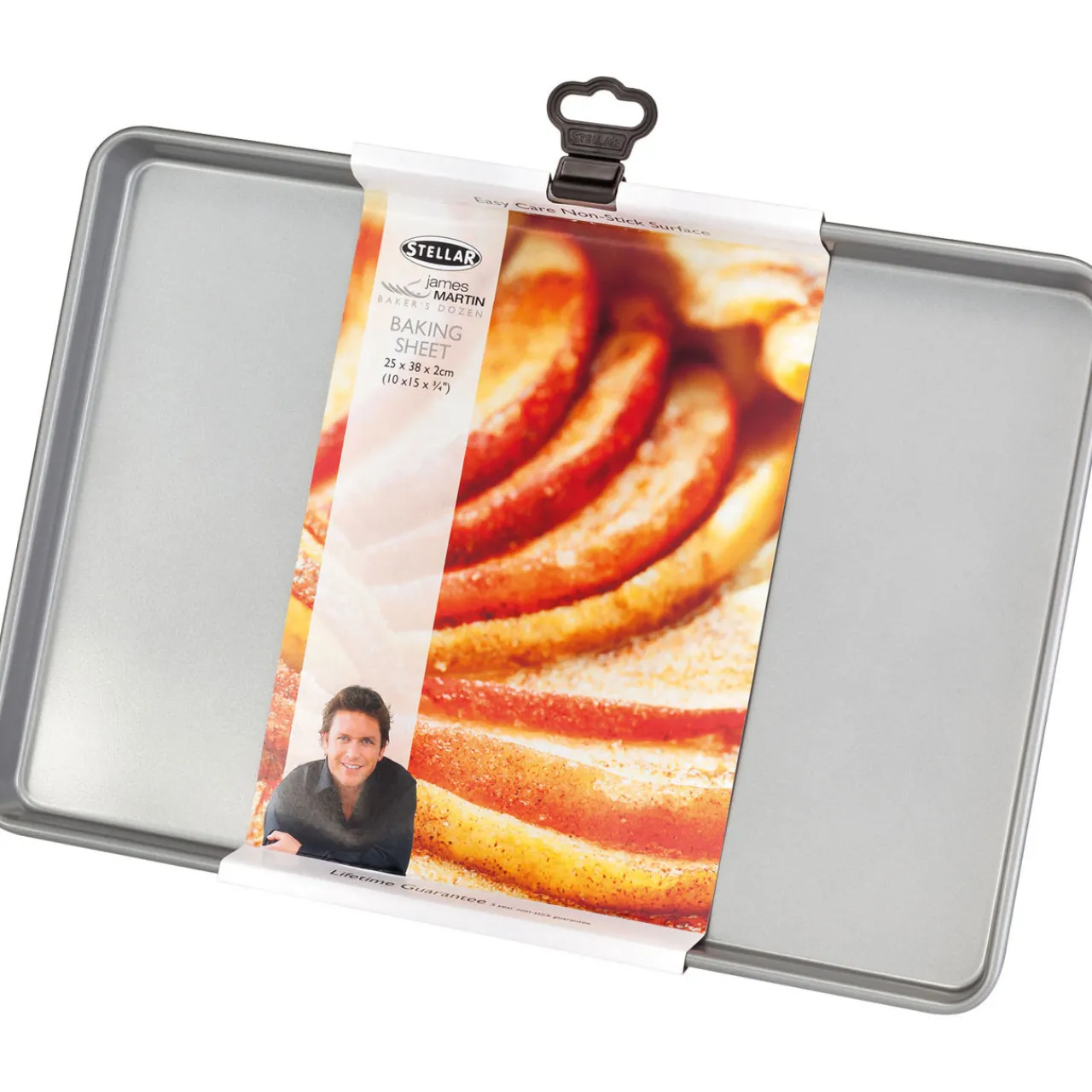 Clearance STELLAR James Martin Bakers Collection Non-Stick Baking Tray 38cm