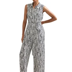 Janine Abstract Spot Jumpsuit