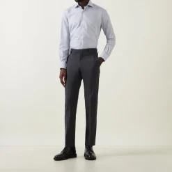 Jans Mid-Rise Straight Leg Suit Trousers