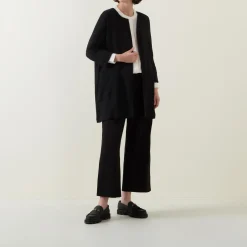 Jarmis Draped Open-Front Jacket