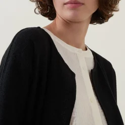 Jarmis Draped Open-Front Jacket