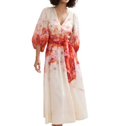 Jaslyn Floral Flared Dress