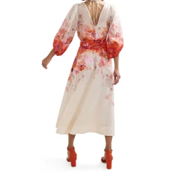 Jaslyn Floral Flared Dress