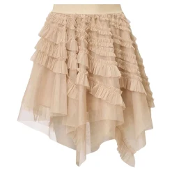 Clearance ALLSAINTS Jayde Asymmetric Tulle Mini Skirt