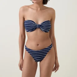 Jean Strapless Bikini Set