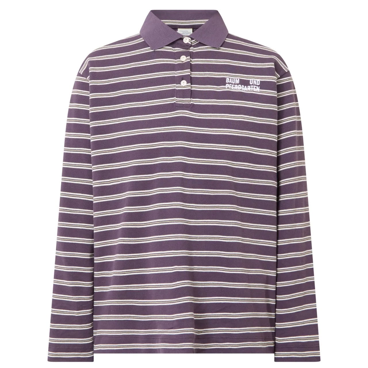 Online BAUM UND PFERDGARTEN Jeanne Logo Stripe Polo Shirt
